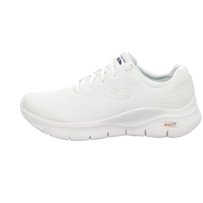 Skechers Damen Schnürschuh Arch Fit in beige