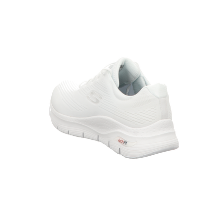 Skechers Damen Schnürschuh Arch Fit in beige