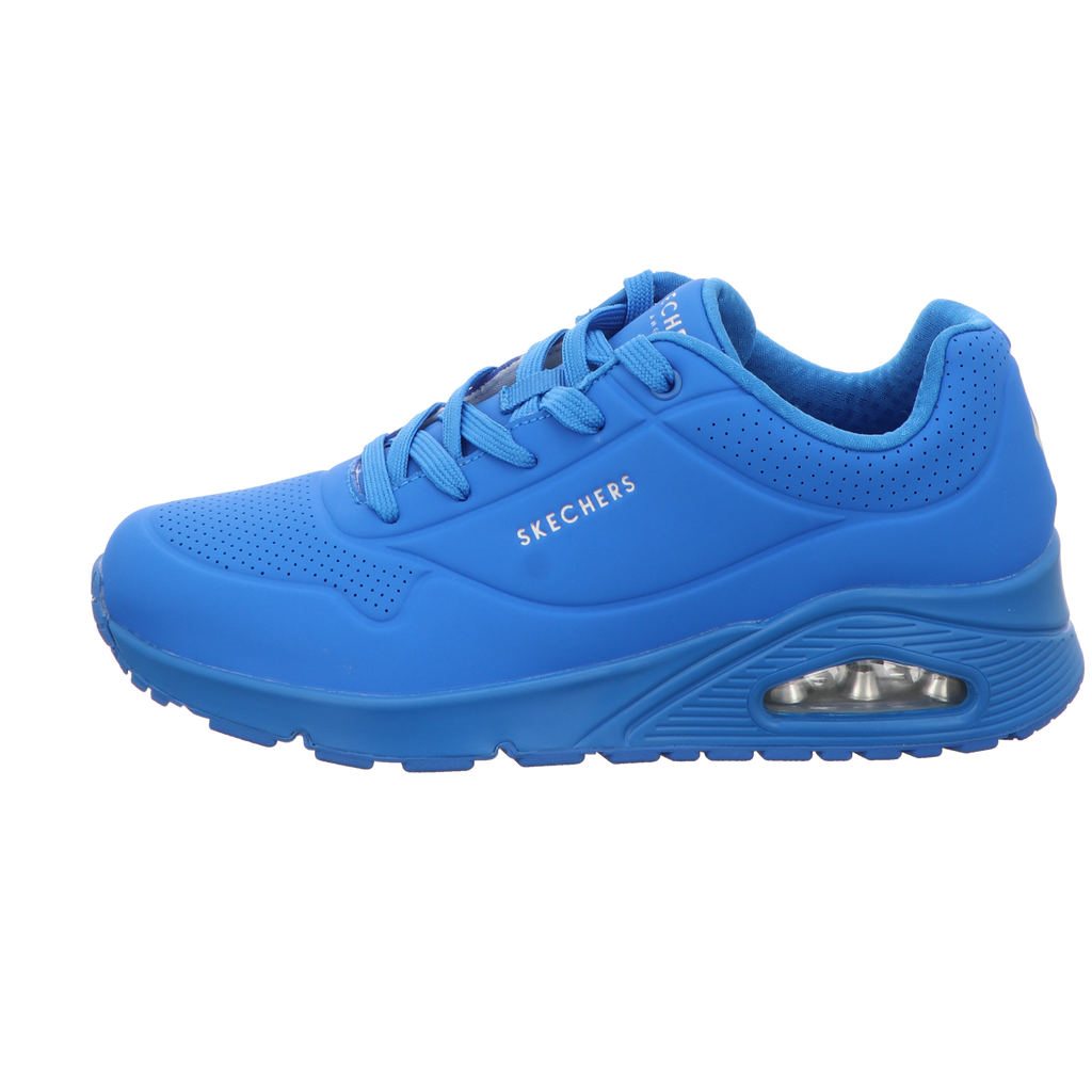 Skechers Damen Schnürschuh Uno in blau