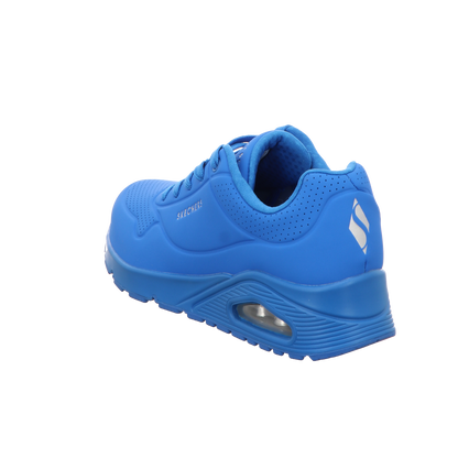 Skechers Damen Schnürschuh Uno in blau
