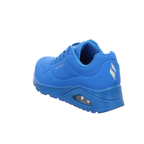 Skechers Damen Schnürschuh Uno in blau