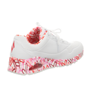 Skechers Damen Schnürschuh Uno Goldcrown  Loving Love in weiss