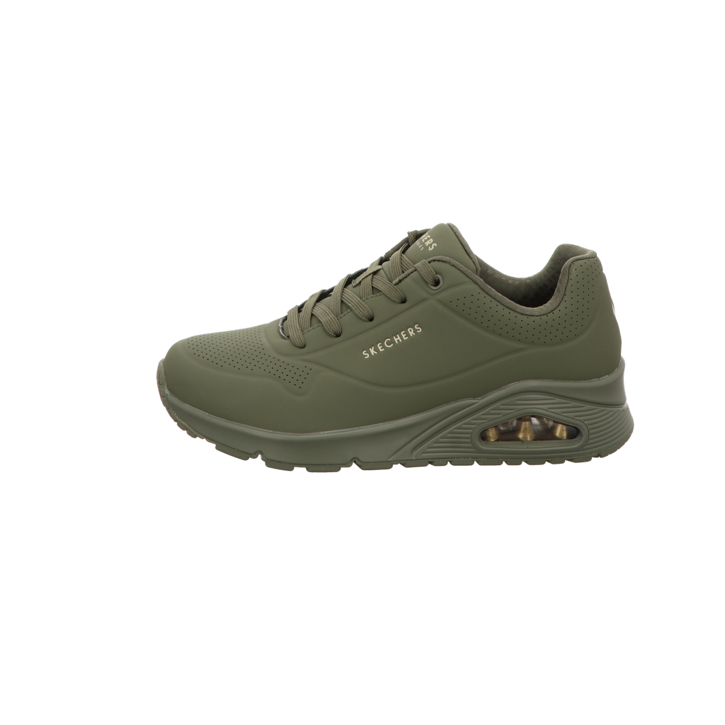Skechers Damen Schnürschuh Uno Stand On Air in gruen