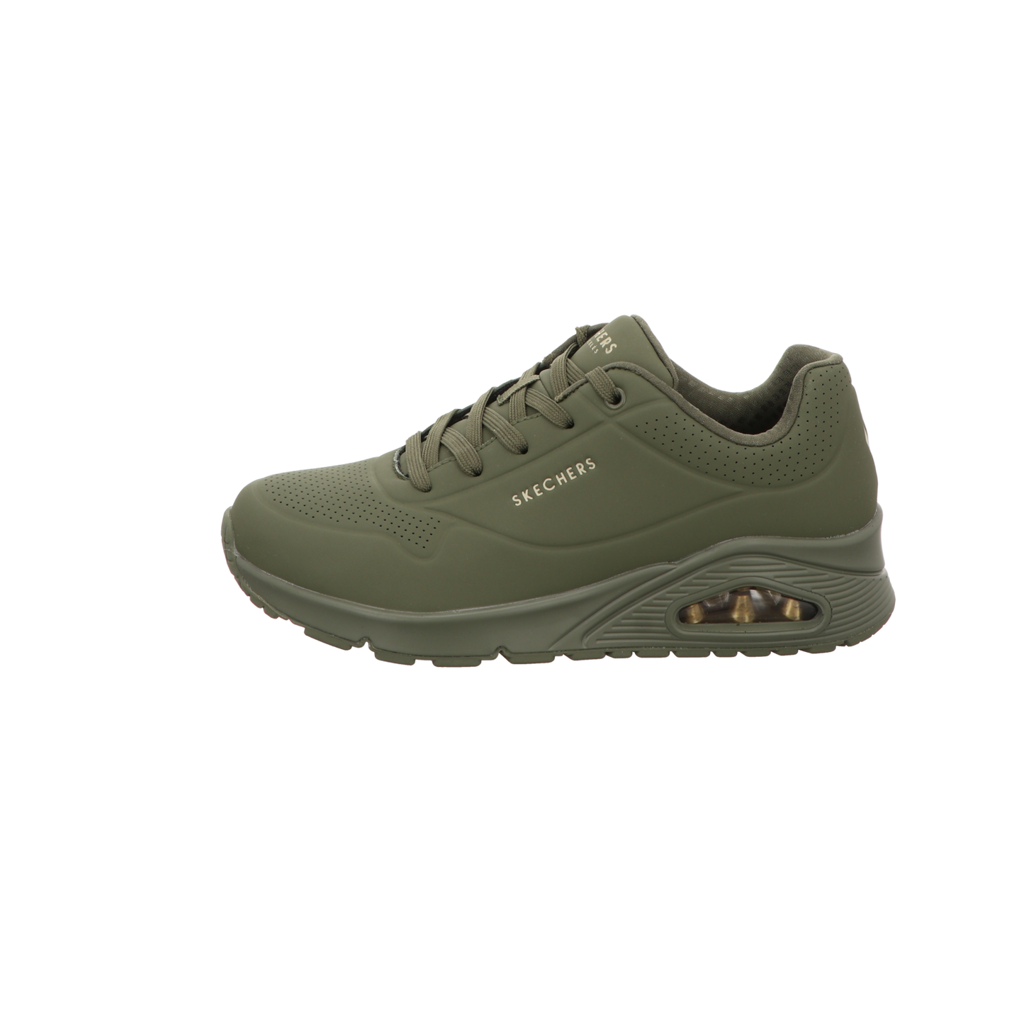 Skechers Damen Schnürschuh Uno Stand On Air in gruen