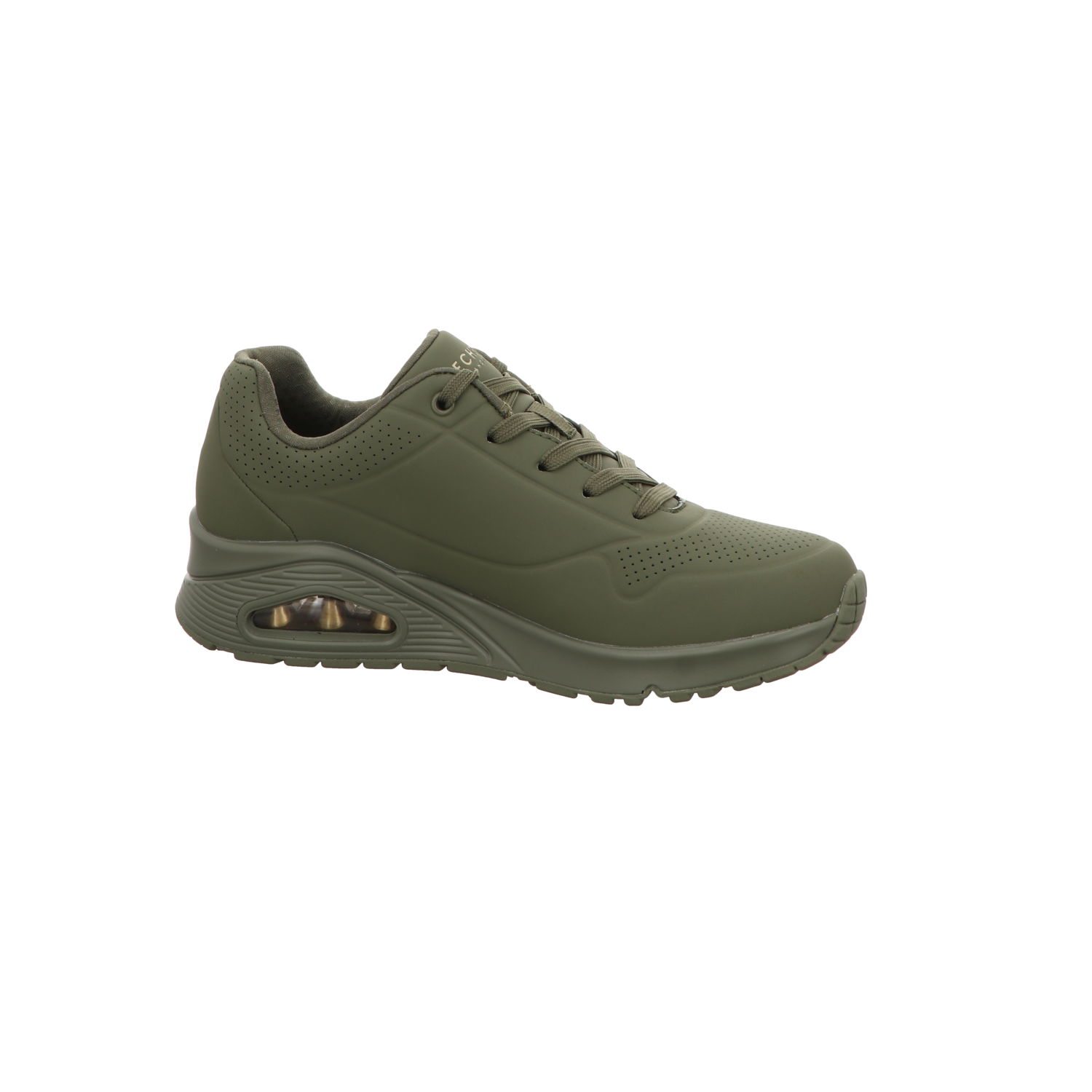 Skechers Damen Schnürschuh Uno Stand On Air in gruen