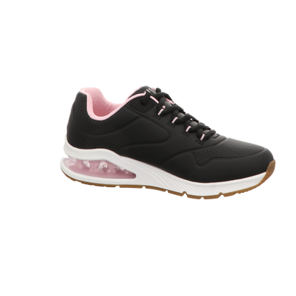 Skechers Damen Schnürschuh Uno 2 2Nd Best in schwarz