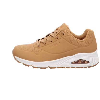 Skechers Damen Schnürschuh Uno in braun