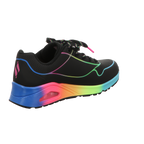 Skechers Damen Schnürschuh Uno - Pop Of Sunshine in schwarz