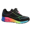 Skechers Damen Schnürschuh Uno - Pop Of Sunshine in schwarz