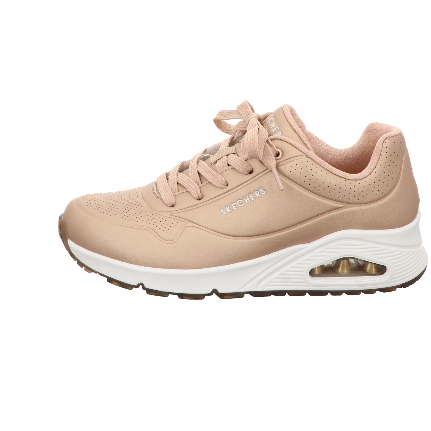 Skechers Damen Schnürschuh Uno - Rose Bold in gold