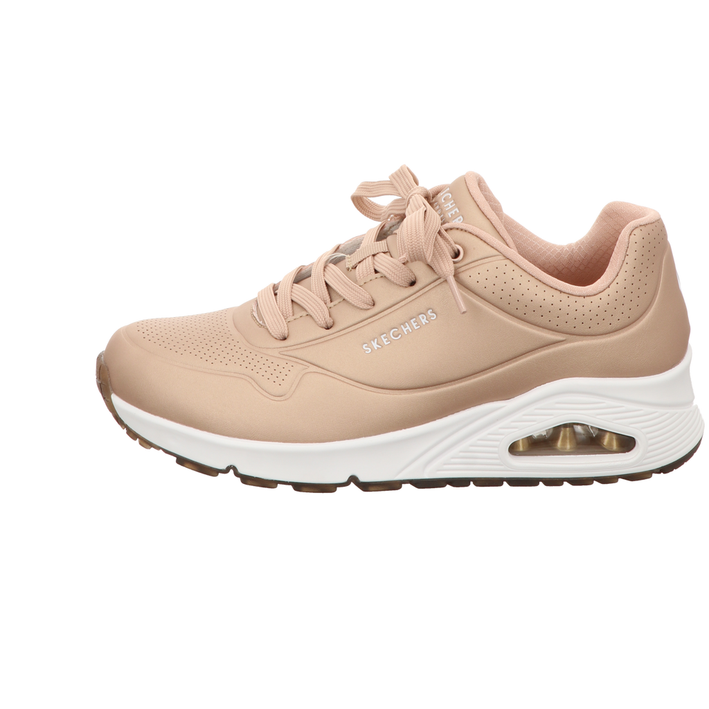 Skechers Damen Schnürschuh Uno - Rose Bold in gold