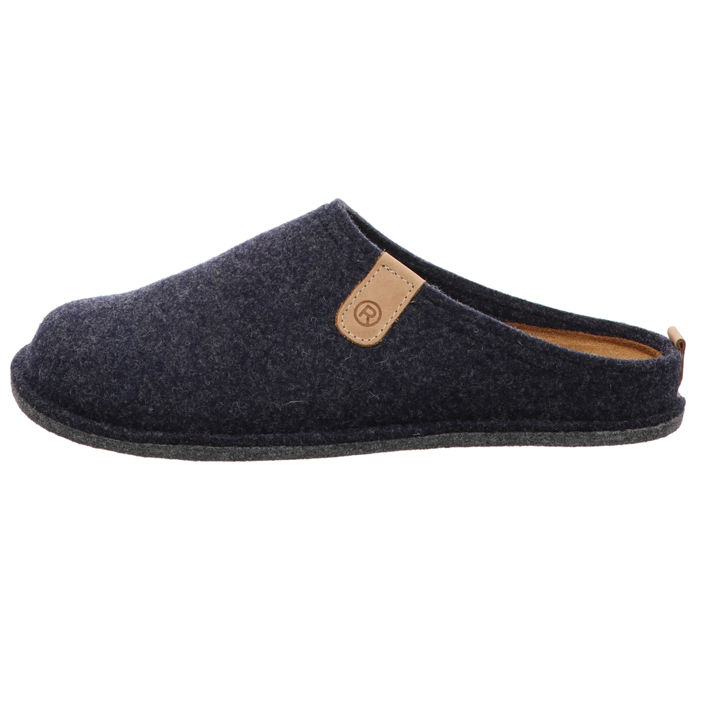 Rohde Herren Pantoffel Lucca H in blau