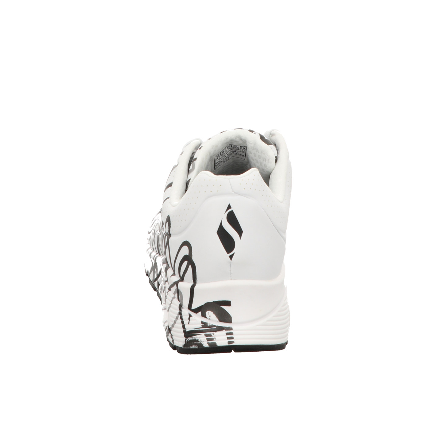 Skechers Damen Schnürschuh Uno Goldcrown - Spread Love in weiss