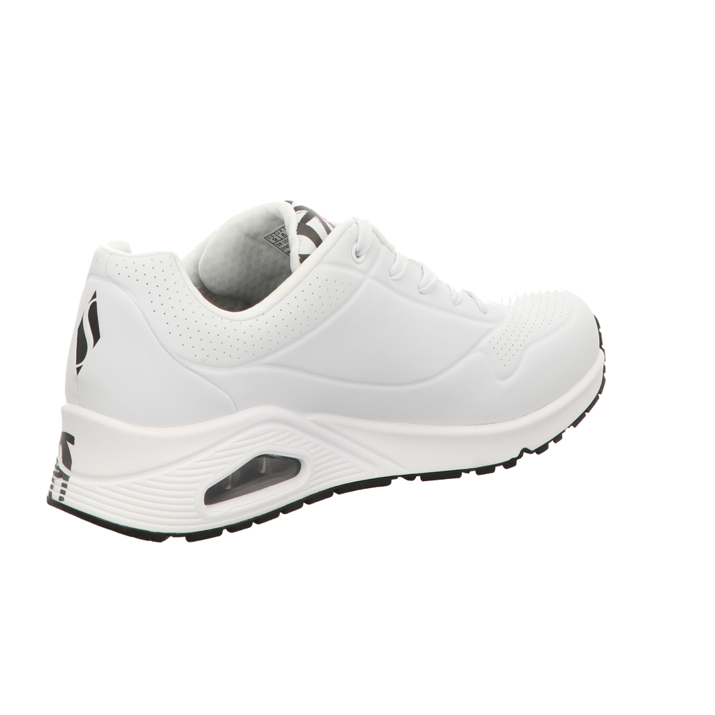 Skechers Damen Schnürschuh Uno Goldcrown - Spread Love in weiss