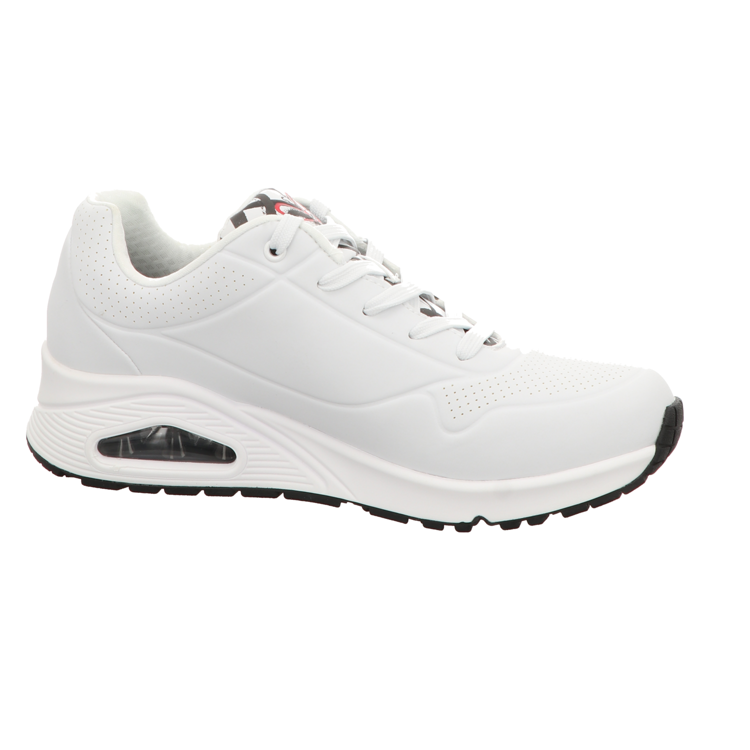 Skechers Damen Schnürschuh Uno Goldcrown - Spread Love in weiss