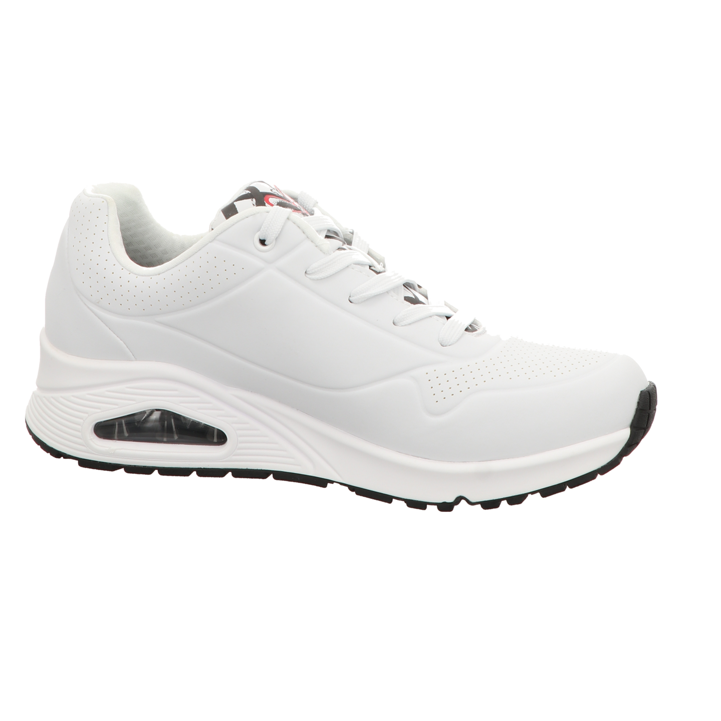 Skechers Damen Schnürschuh Uno Goldcrown - Spread Love in weiss