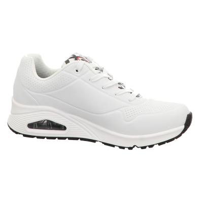 Skechers Damen Schnürschuh Uno Goldcrown - Spread Love in weiss