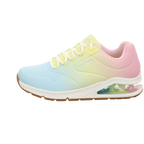 Skechers Damen Schnürschuh Uno 2 - Ombre Away in weiss