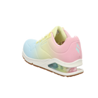 Skechers Damen Schnürschuh Uno 2 - Ombre Away in weiss