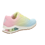 Skechers Damen Schnürschuh Uno 2 - Ombre Away in weiss
