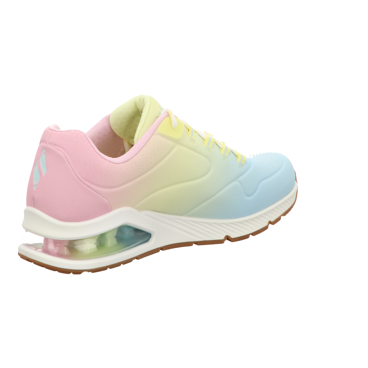 Skechers Damen Schnürschuh Uno 2 - Ombre Away in weiss