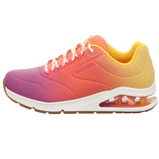 Skechers Damen Schnürschuh Uno 2 - Ombre Away in pink