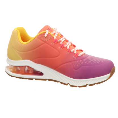 Skechers Damen Schnürschuh Uno 2 - Ombre Away in pink
