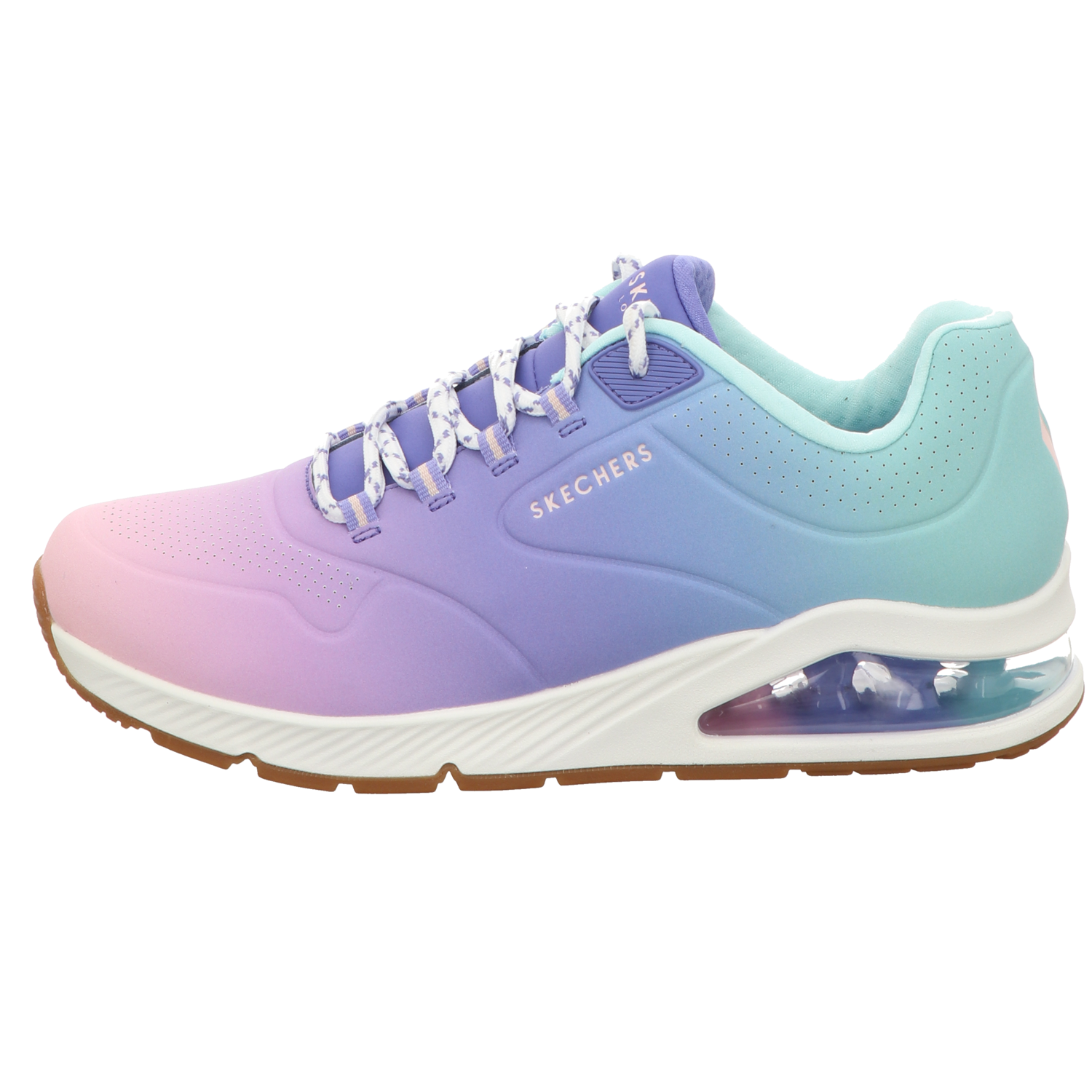 Skechers Damen Schnürschuh Uno 2 - Ombre Away in pink