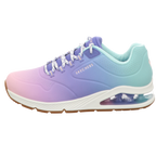Skechers Damen Schnürschuh Uno 2 - Ombre Away in pink