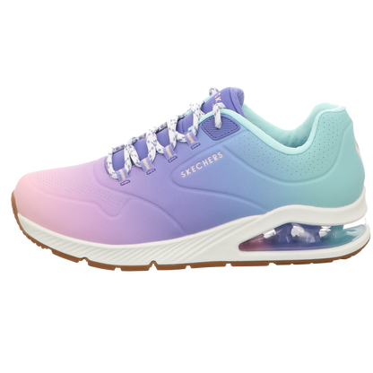 Skechers Damen Schnürschuh Uno 2 - Ombre Away in pink