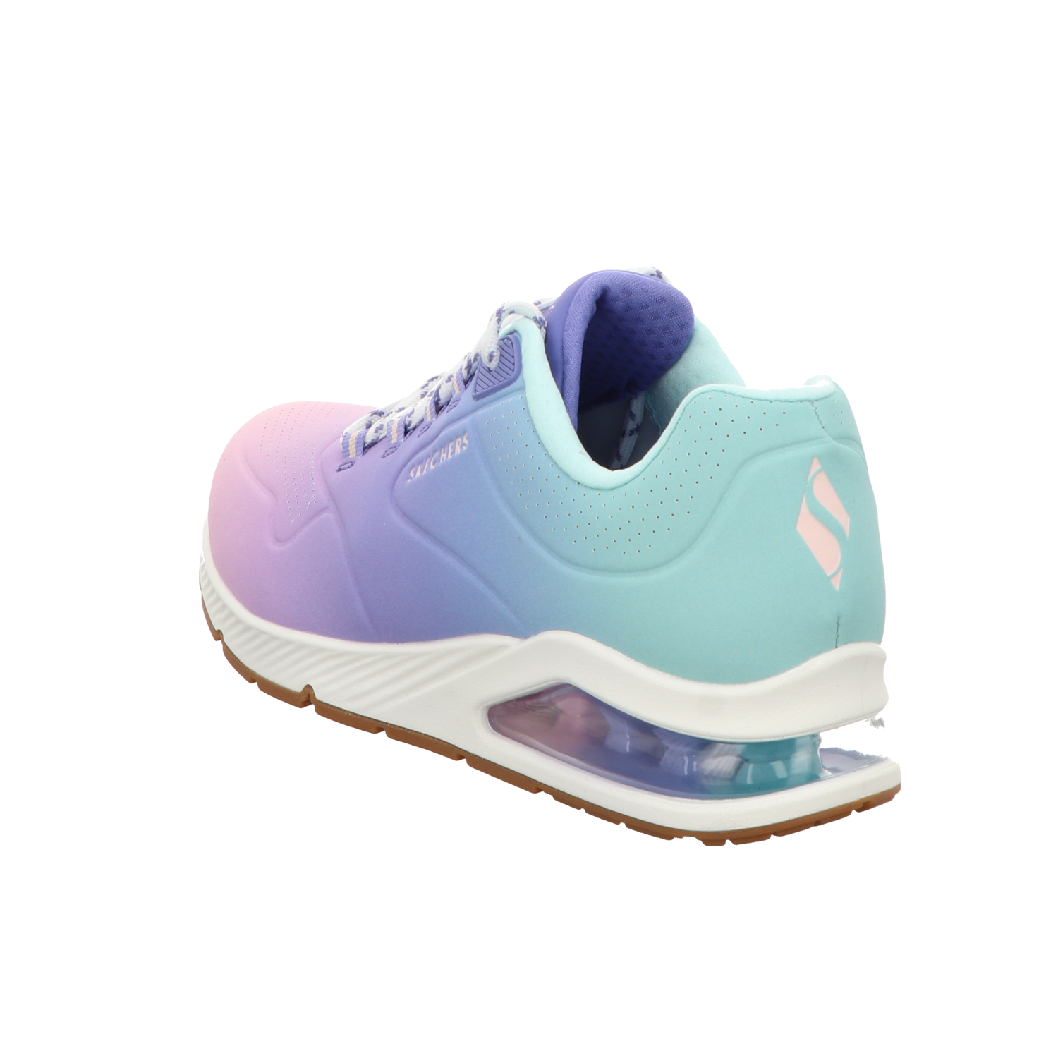 Skechers Damen Schnürschuh Uno 2 - Ombre Away in pink