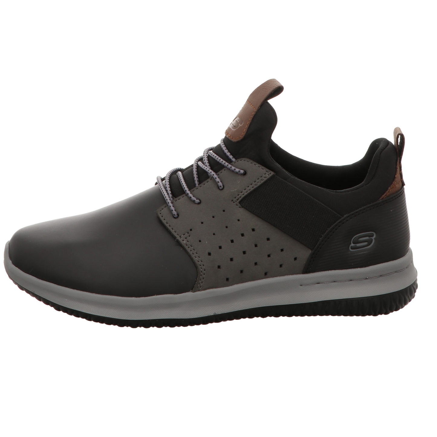 Skechers Herren Slipper Delson - Axton in schwarz