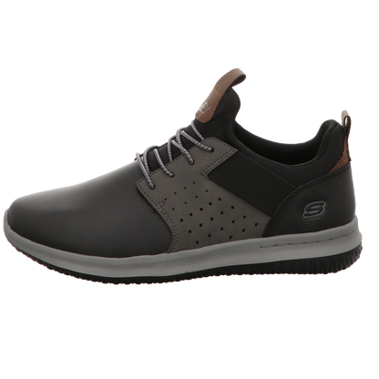 Skechers Herren Slipper Delson - Axton in schwarz