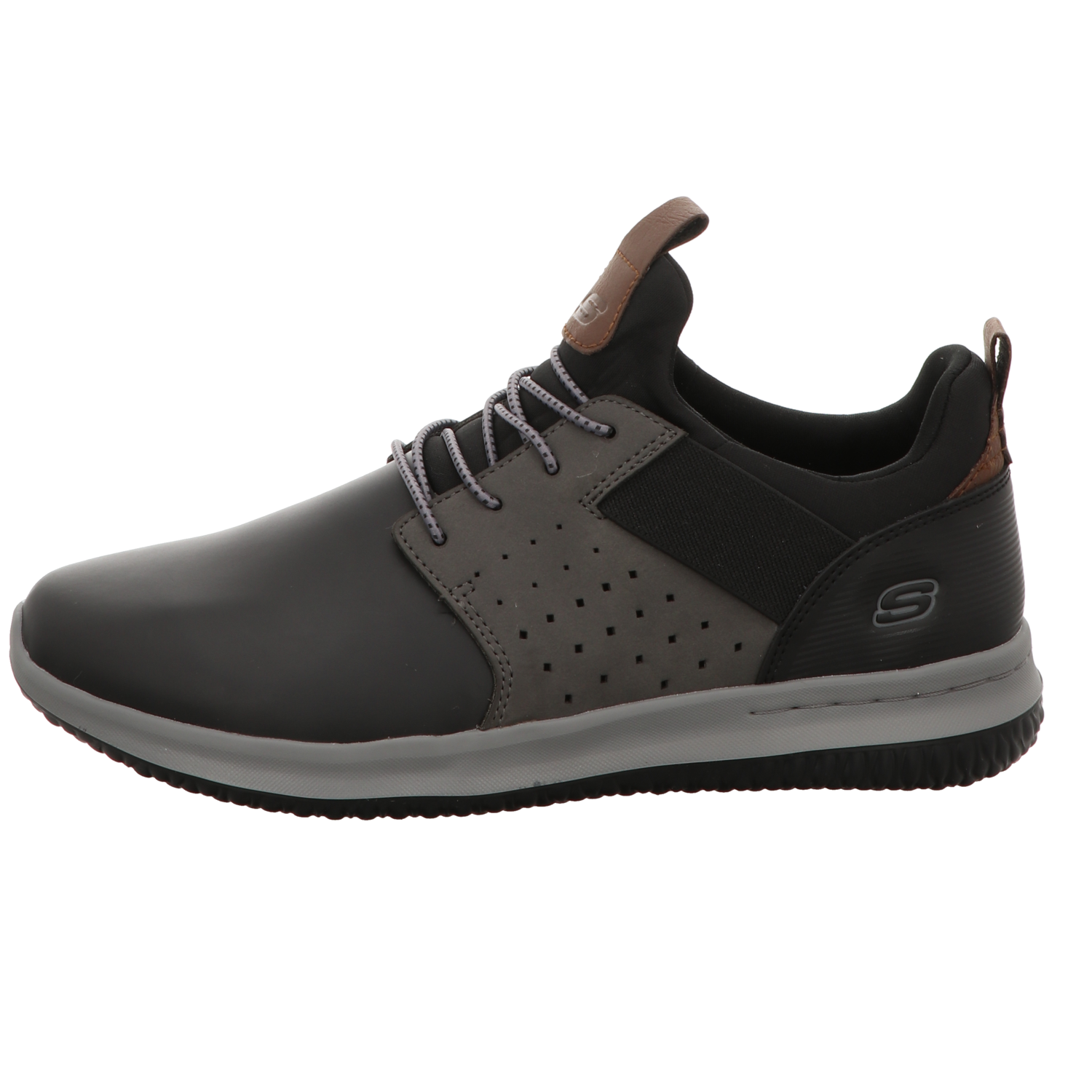 Skechers Herren Slipper Delson - Axton in schwarz