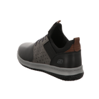 Skechers Herren Slipper Delson - Axton in schwarz