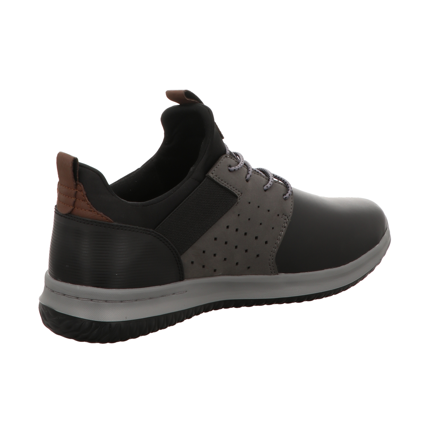 Skechers Herren Slipper Delson - Axton in schwarz