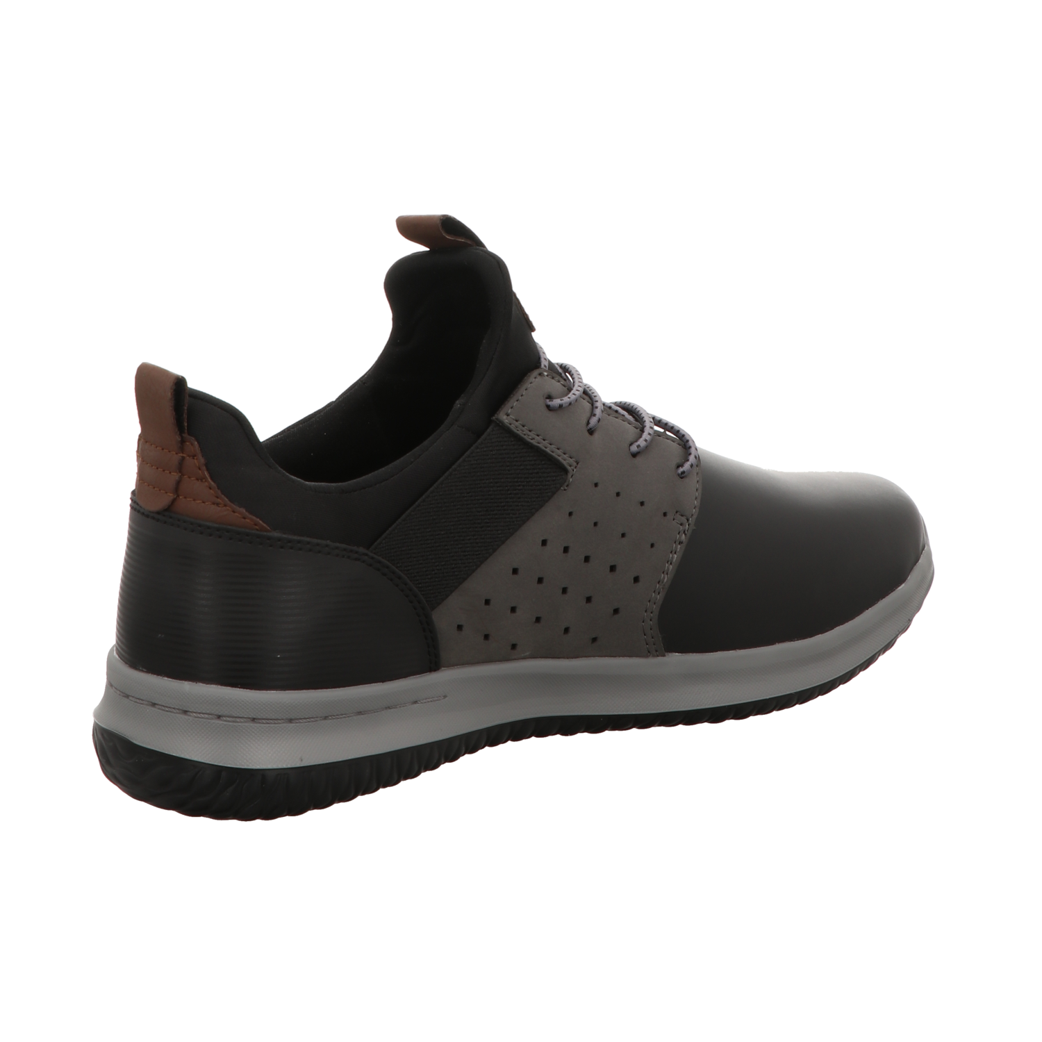 Skechers Herren Slipper Delson - Axton in schwarz
