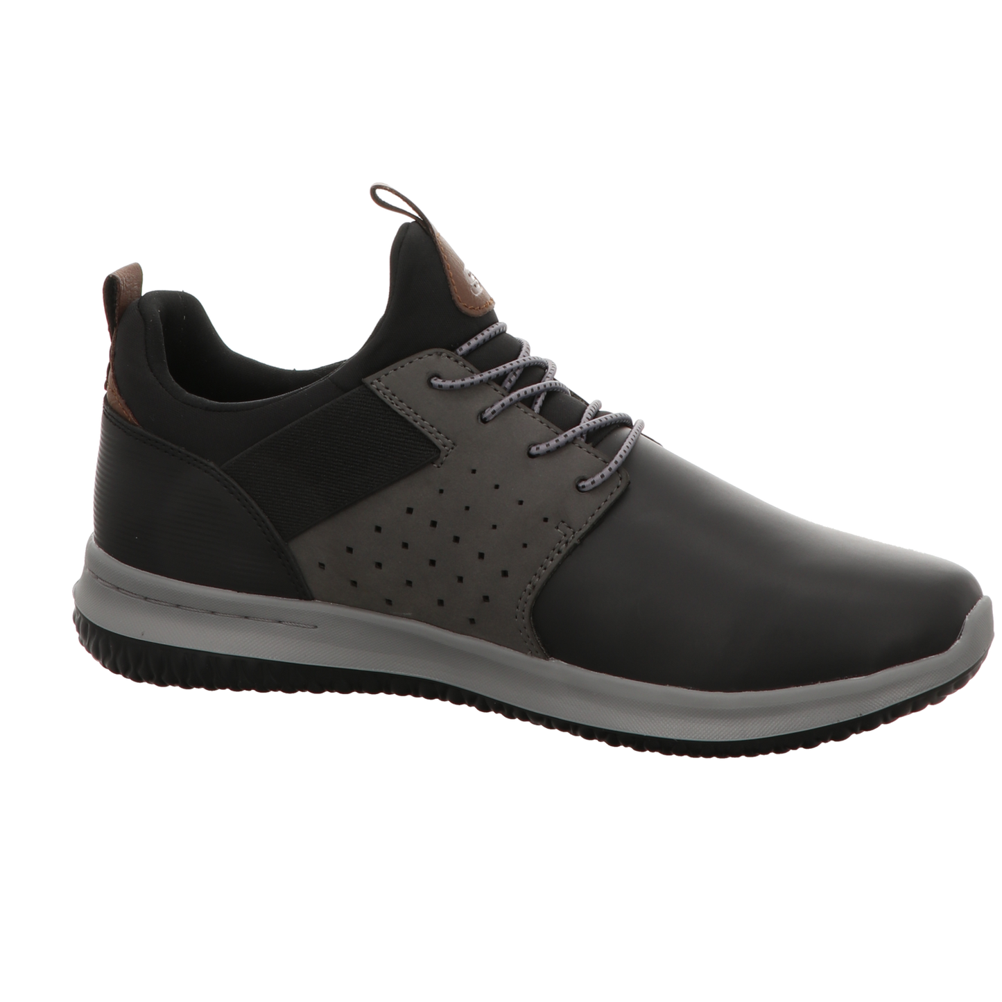 Skechers Herren Slipper Delson - Axton in schwarz