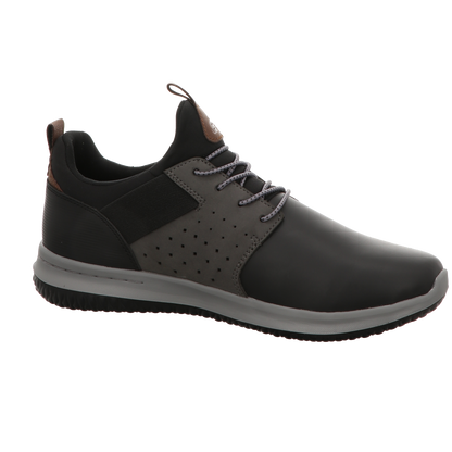 Skechers Herren Slipper Delson - Axton in schwarz
