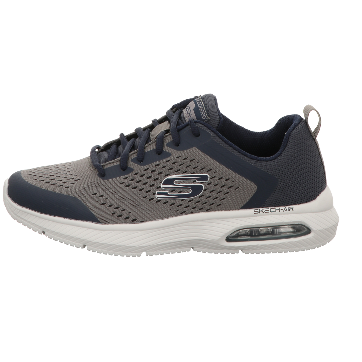 Skechers Herren Schnürschuh Dyna-Air - Pelland in grau