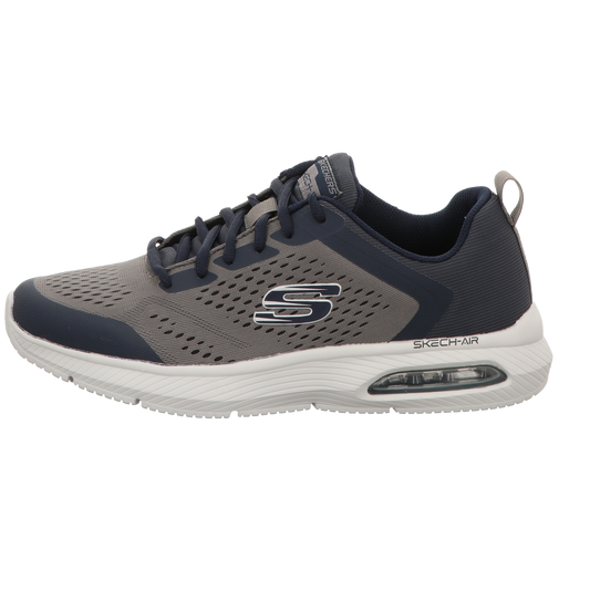 Skechers Herren Schnürschuh Dyna-Air - Pelland in grau