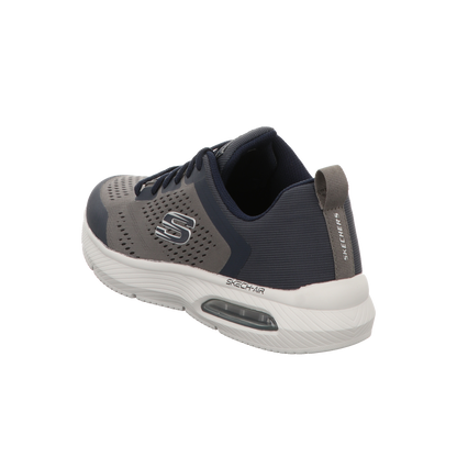 Skechers Herren Schnürschuh Dyna-Air - Pelland in grau