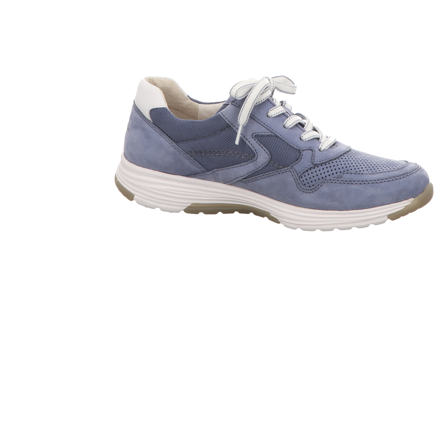 Gabor Damen Schnürschuh bequem  in weiss