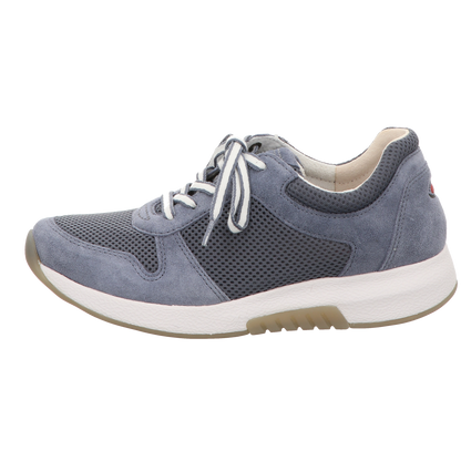 Gabor Damen Schnürschuh bequem  in blau