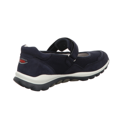 Gabor Damen Slipper bequem Rolling Soft in blau