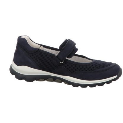 Gabor Damen Slipper bequem Rolling Soft in blau