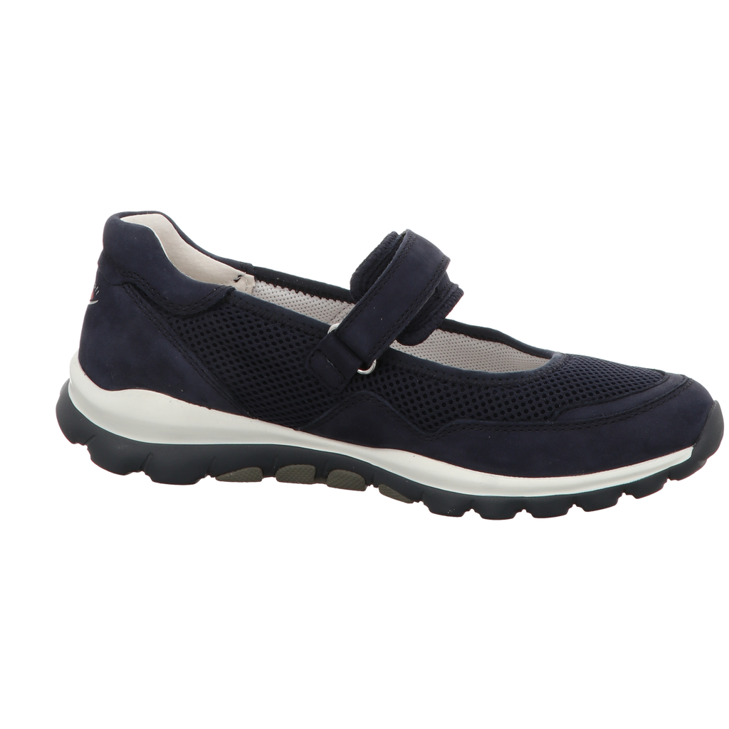 Gabor Damen Slipper bequem Rolling Soft in blau