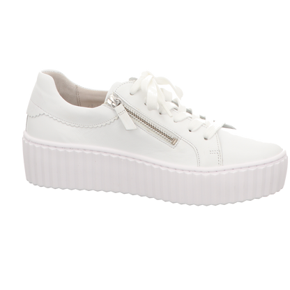 Gabor Damen Schnürschuh  in weiss