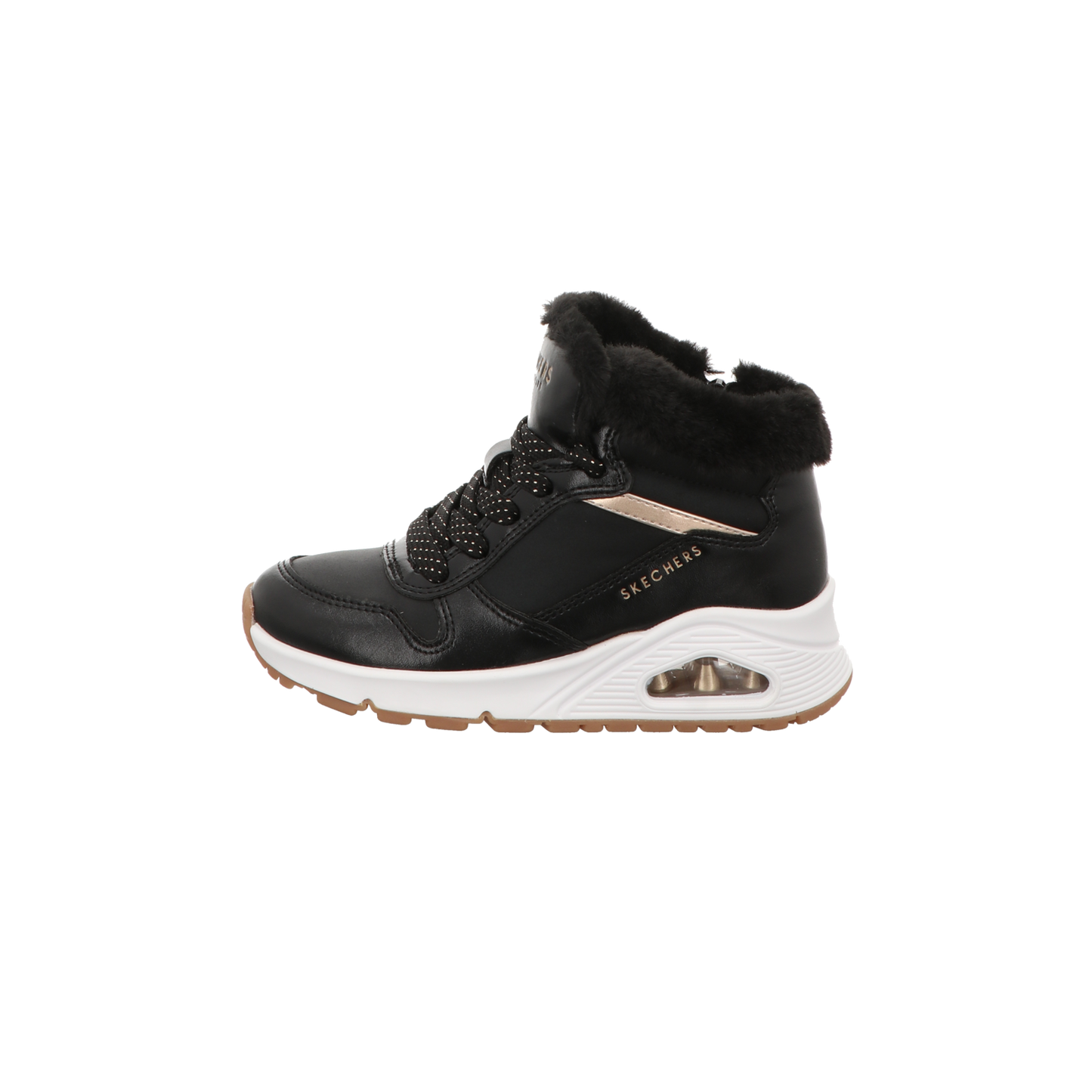 Skechers Damen Stiefel Uno - Cozy On Air in schwarz