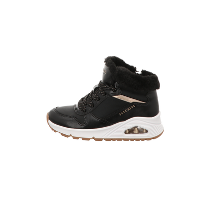 Skechers Damen Stiefel Uno - Cozy On Air in schwarz